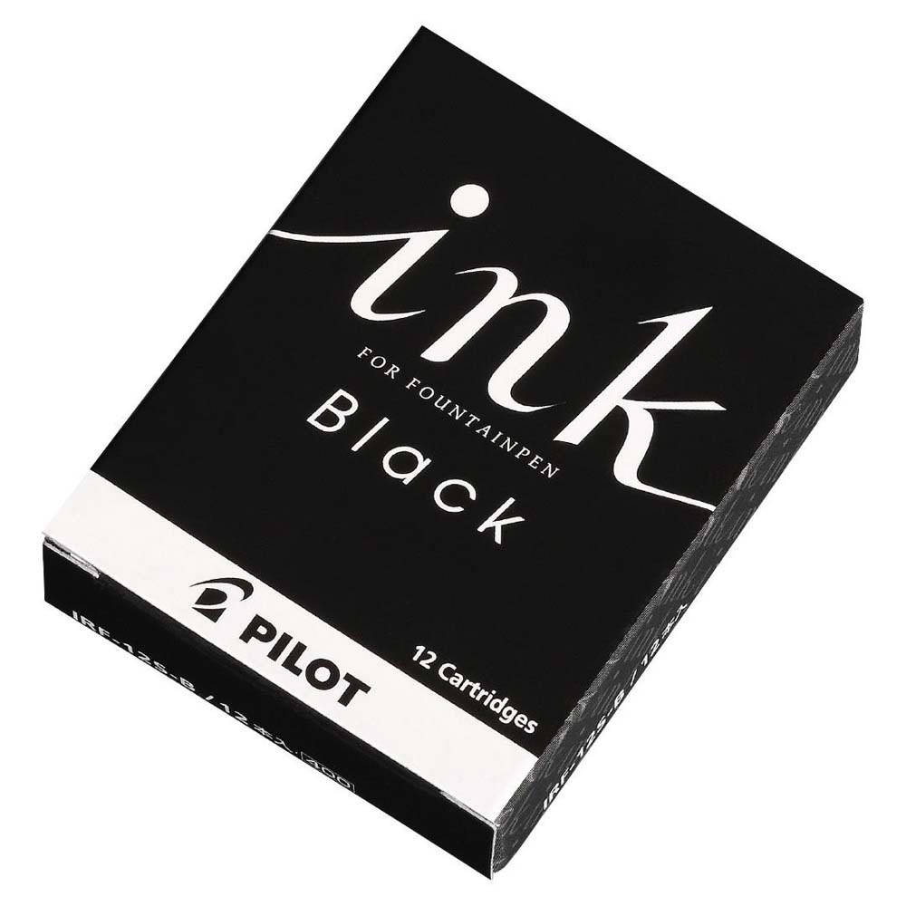 パイロット PILOT 万年筆用カートリッジインキ 12本入り ブラック IRF