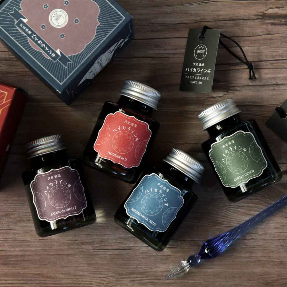 寺西化学 ギター 大正浪漫ハイカラインキサロンドバイオレット 40ml TRH-40ML-T63 1個 〔×5セット〕 ギター大正浪漫ハイカラインキ｜寺西化学工業株式会社