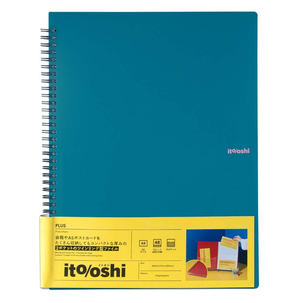 プラス PLUS ファイル ito/oshi 会報やA5ポストカードをたくさん収納し プラス PLUS ファイル ito/oshi 会報やA5ポストカードをたくさん収納し