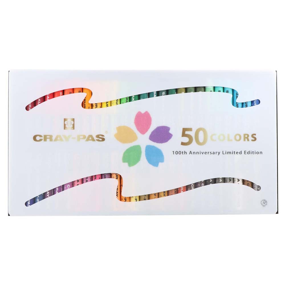 サクラクレパス クレパス太巻50色 アニバーサリー クレパス クレヨン