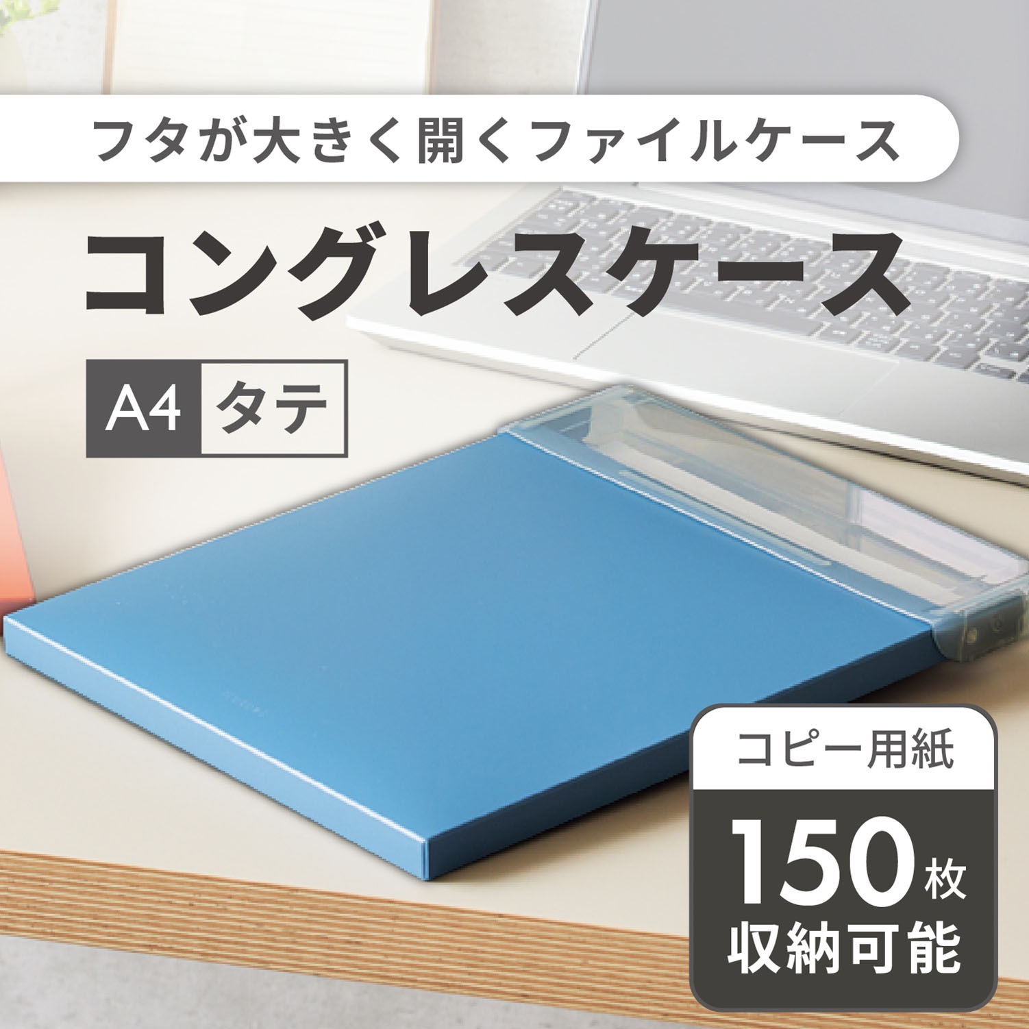 リヒトラブ Mutual コングレスケース A4・タテ アイボリー A-2072-16