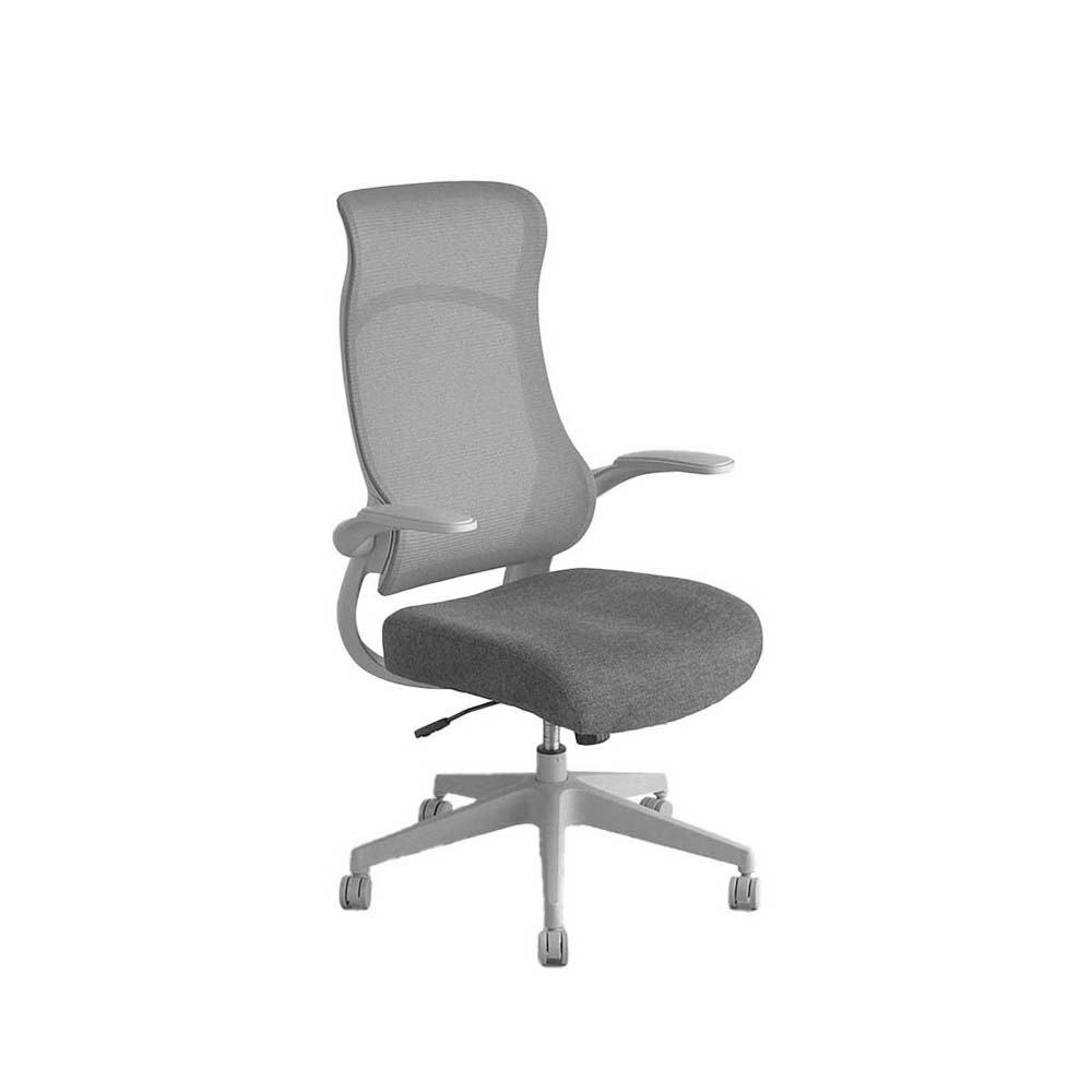 エルゴノミックオフィスチェア グレー 東馬 tohma TM グレッタ オフィスチェア ライトグレー 54687120 | 家具