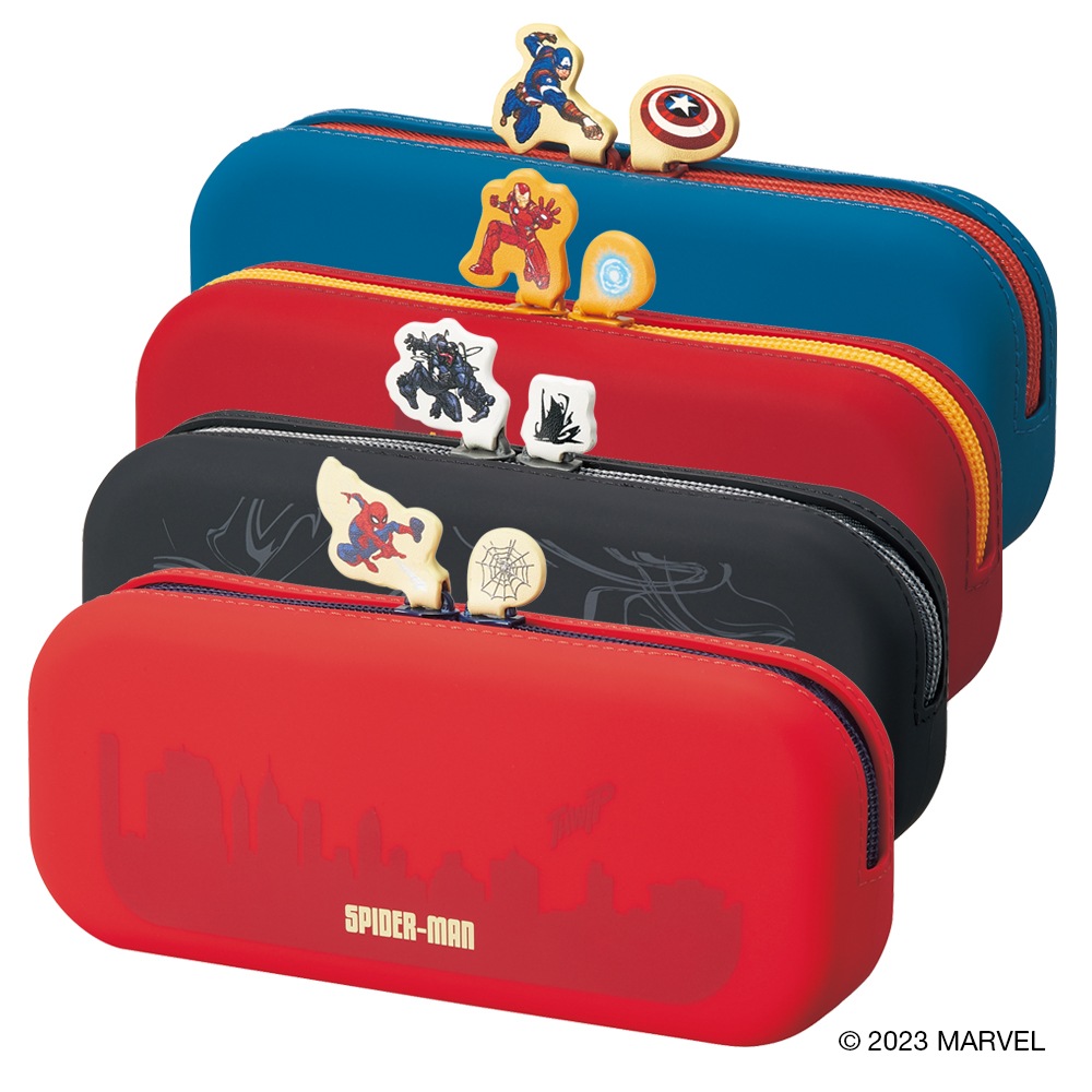 リヒトラブ MARVEL ファスナーポーチ スパイダーマン MV-7716-101 | 全