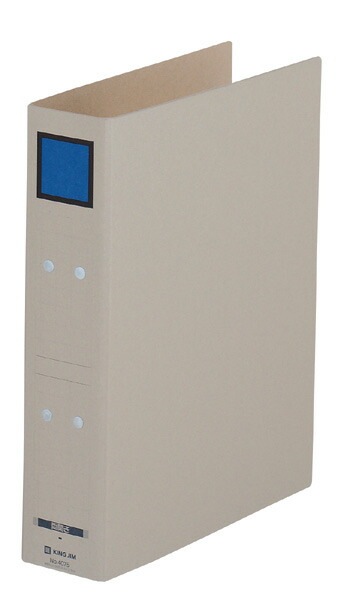 KING JIM キングジム 保存ファイル A4S 青 KJ-4378-BLX10