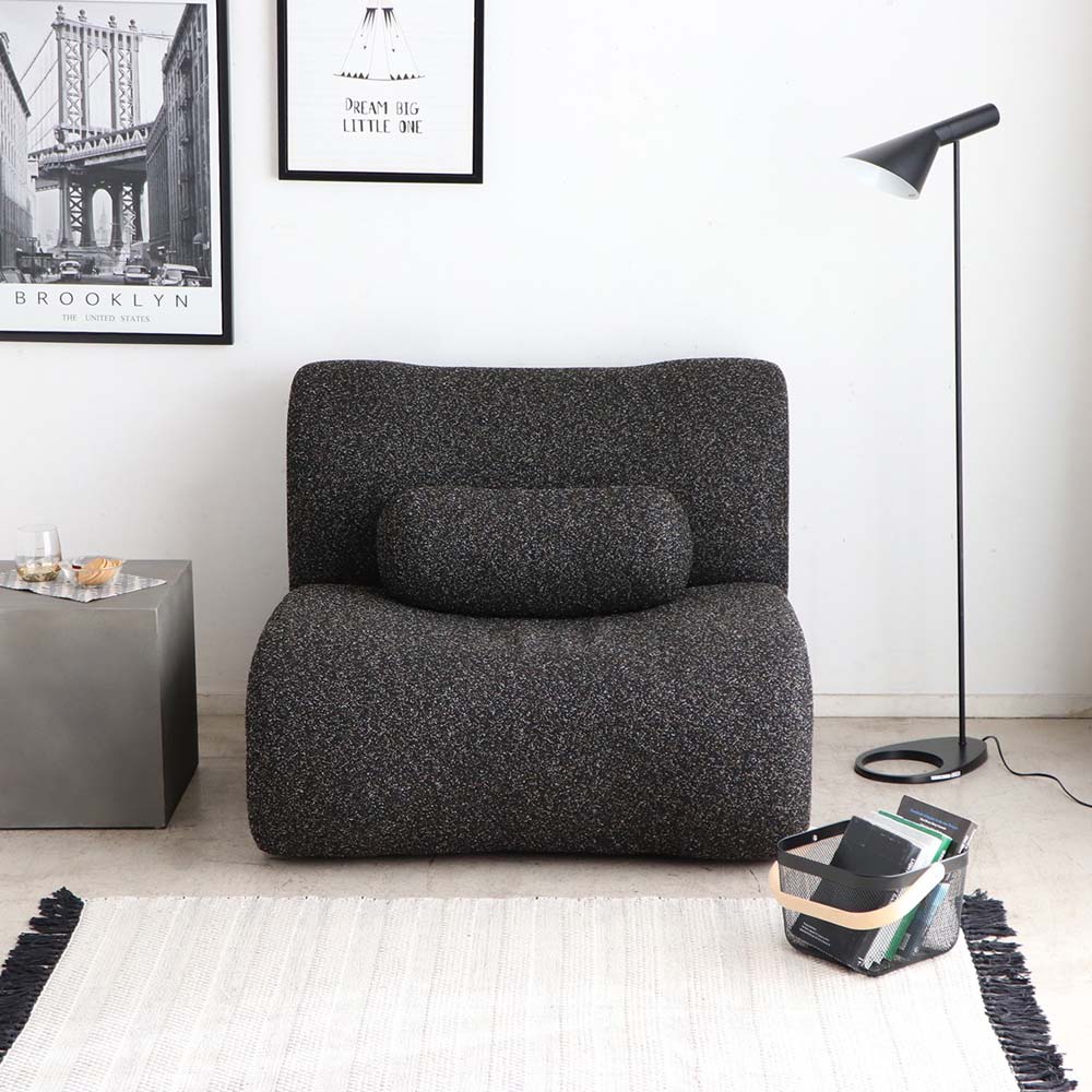 東馬 Tohma SLS 1.5P ソファ BK 54690060 サルス | 家具・オフィス家具