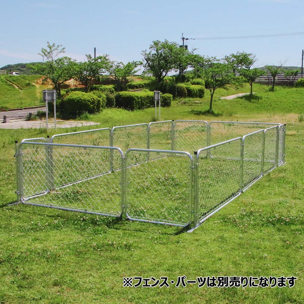 不二貿易 アメリカンフェンス用支柱 150cm 4個セット 56256 | 家具
