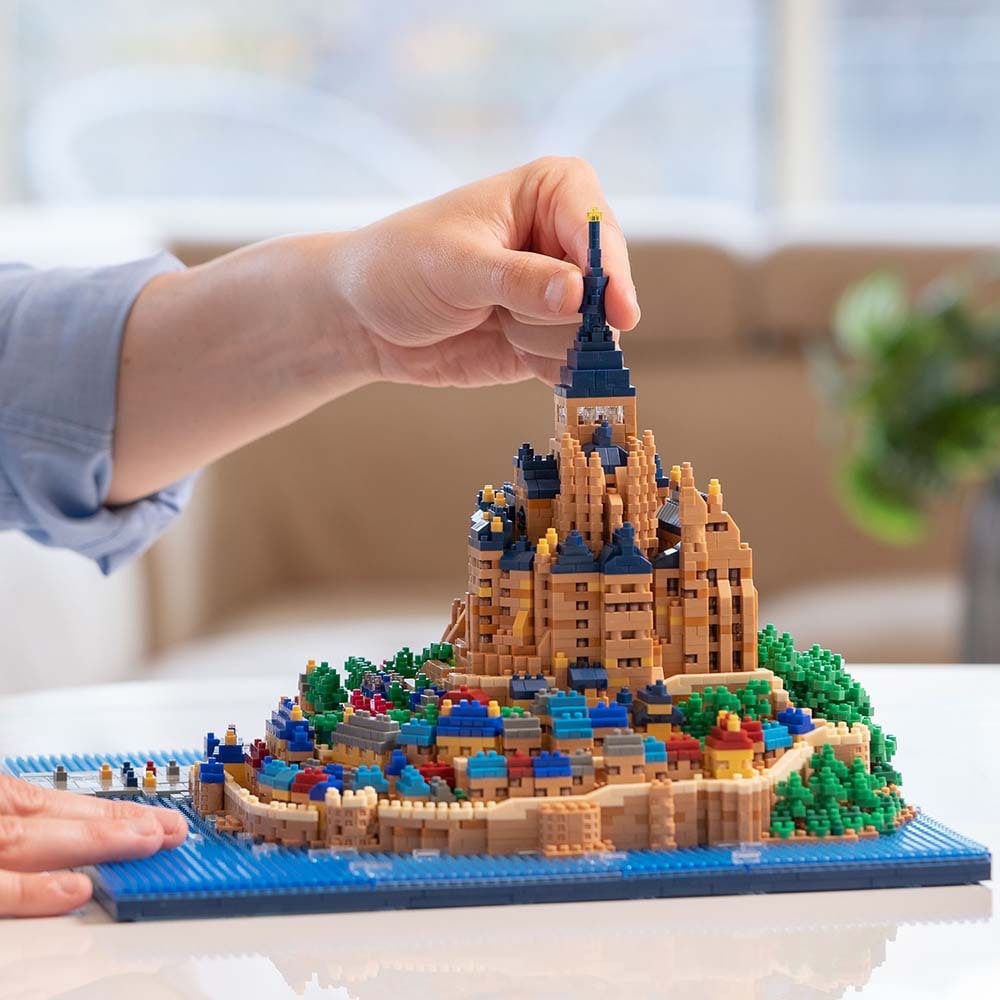 カワダ kawada ナノブロック モン・サン・ミシェル デラックス