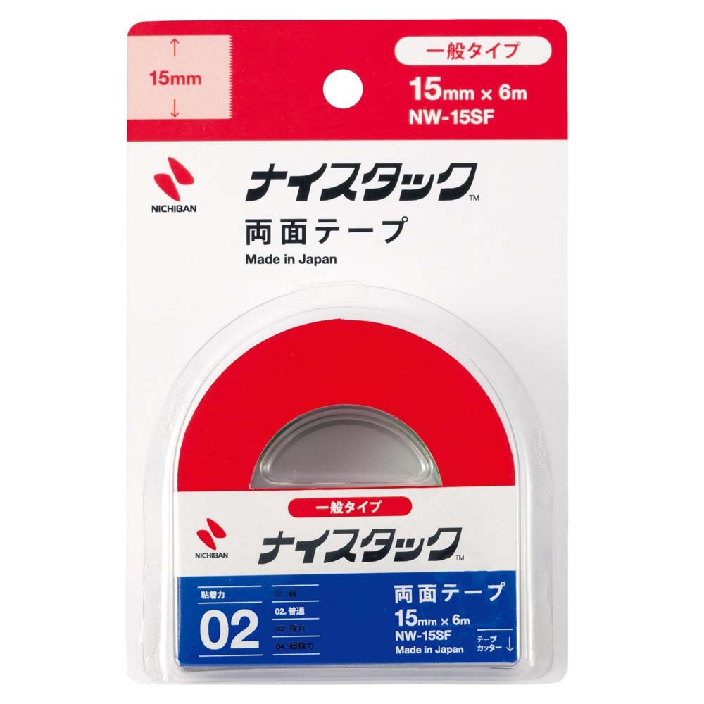 Nichiban ニチバン　ナイスタック　小巻　15mm×6m NW-15SF