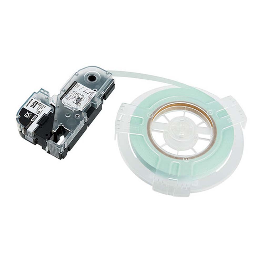キングジム KINGJIM テプラ PROテープ 詰換用EXロングテープ 白 12mm SS12K-EXR SR-R7900P用