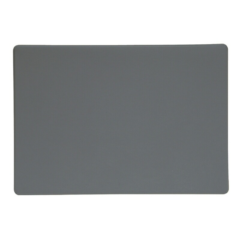 プラス PLUS 印章用品 捺印マット 大 机上サイズ グレー IS-212 37-047 21x0.3x30cm