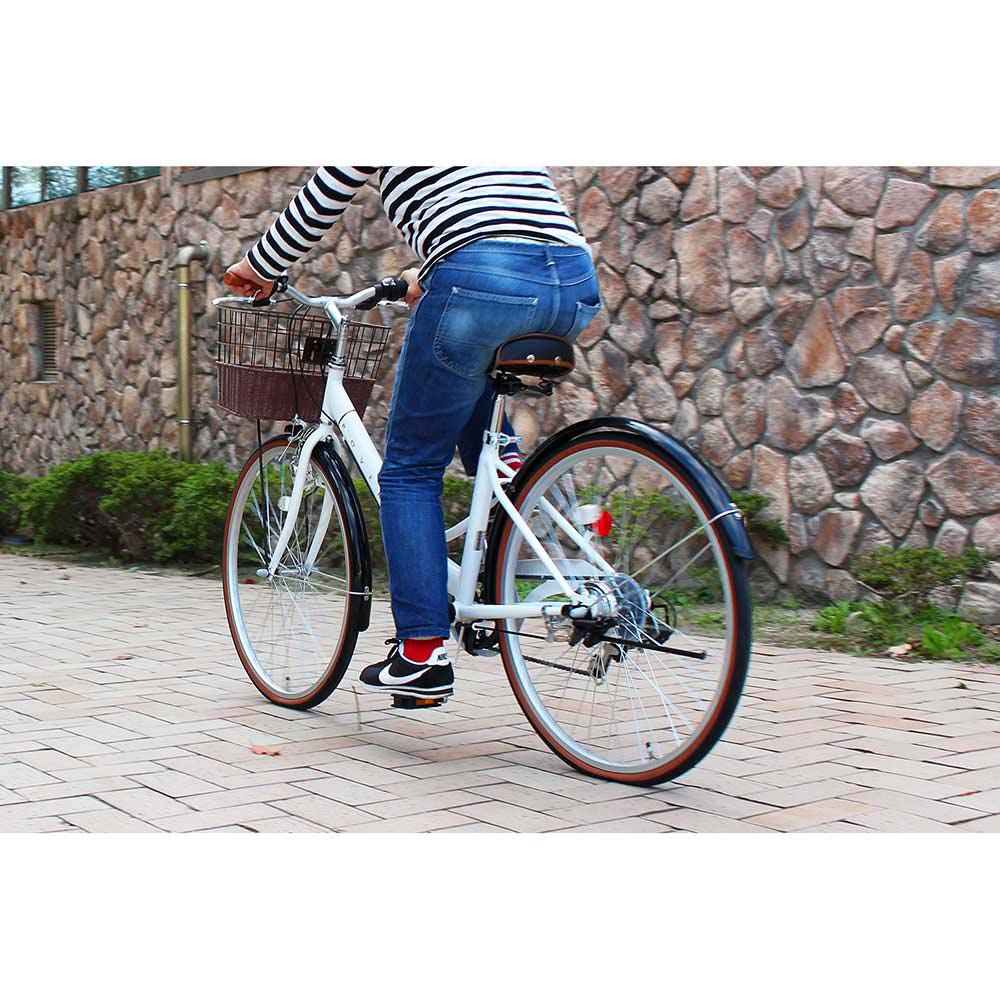 ミムゴ ROVER シティ 26インチ 折り畳み自転車 バニラホワイト ローバー ミムゴ ROVER シティFDB266SL MG-RV266L 26インチ