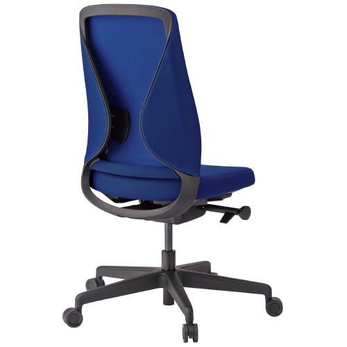 CMC 事務イス SC-R210 BL ブルー〔組立品〕 CMC 事務イス SC-R210 BL ブルー〔組立品〕 CMC 事務イス シルエット CC-