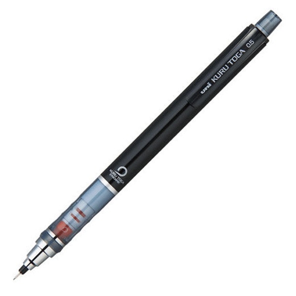 三菱鉛筆＞ クルトガ シャープペン 0.5mm M5-450-1P.24 ブラック | 全