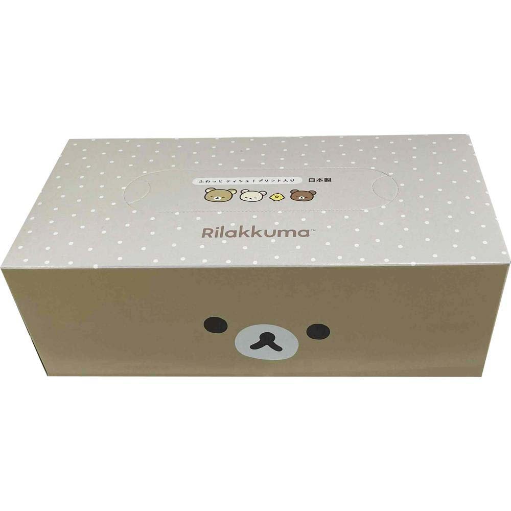 ハヤシ商事 リラックマ ふわっとボックスティシュ 150組 10箱セット 122109 サンエックス