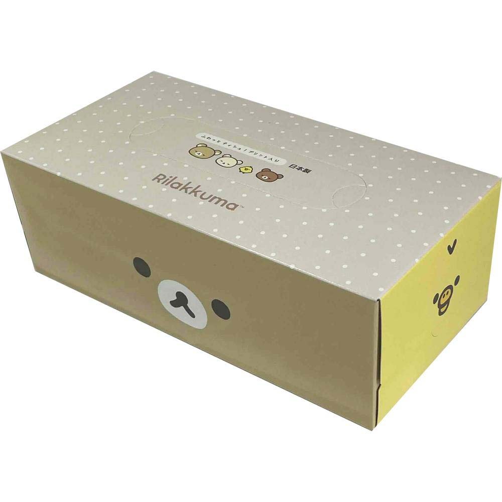 ハヤシ商事 リラックマ ふわっとボックスティシュ 150組 10箱