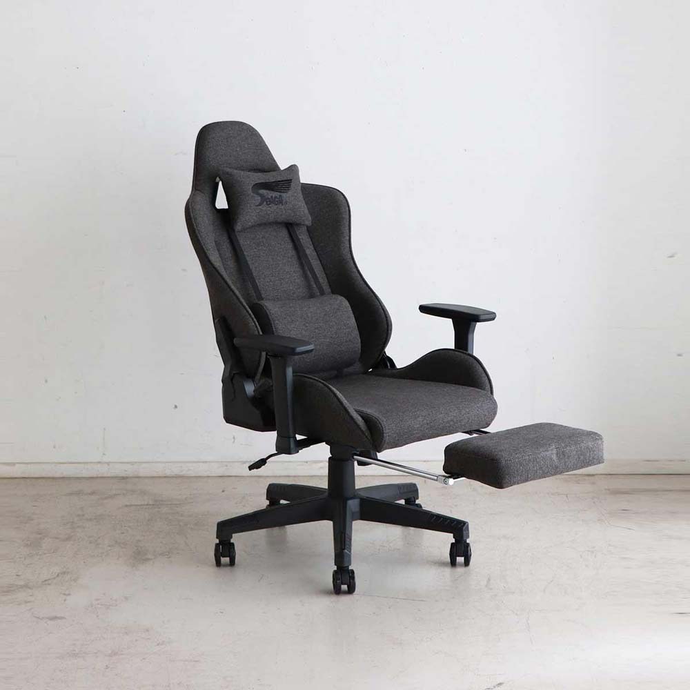 東馬 tohma SeAGA－04 ゲーミングチェア グレー 54677660 | 家具