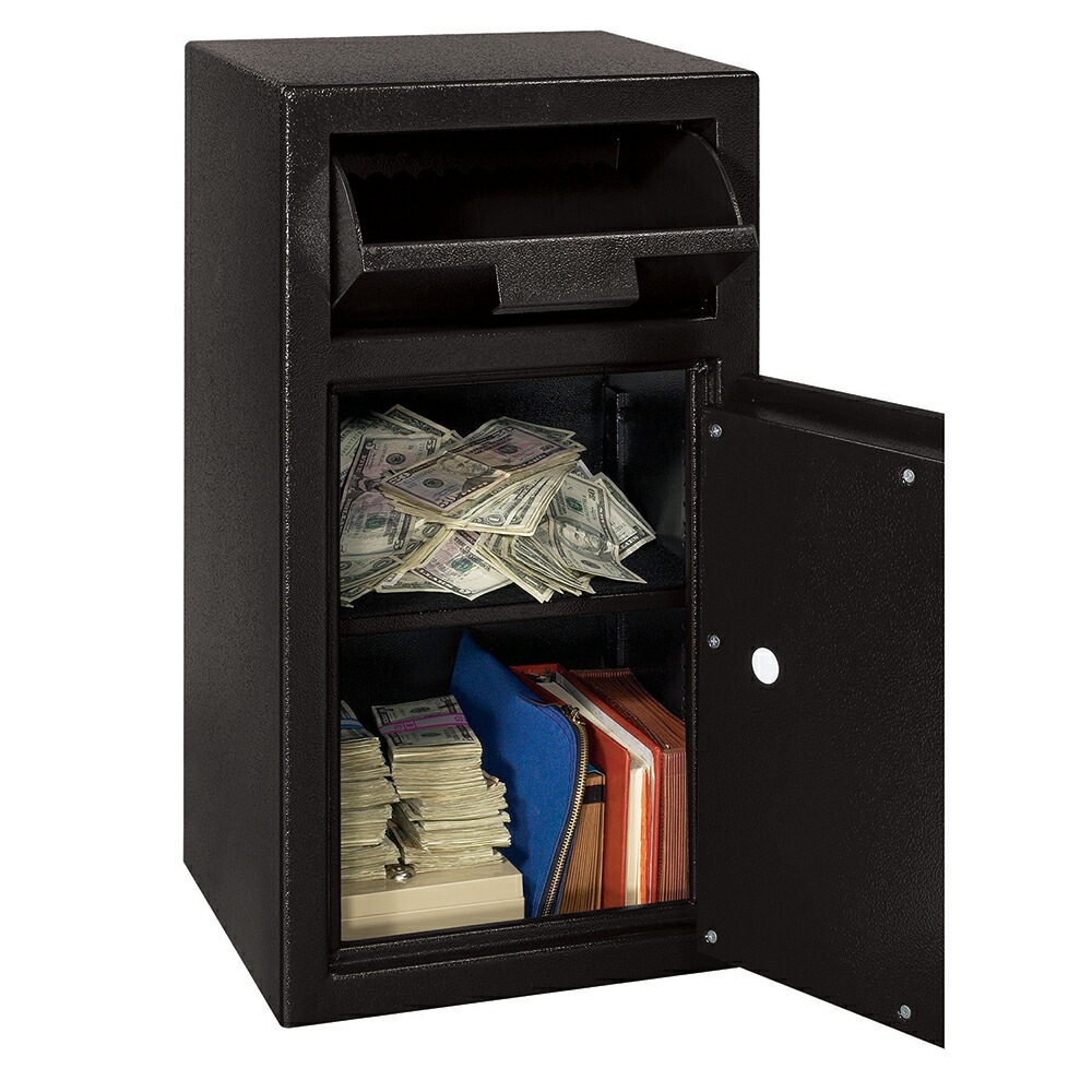 【開梱設置無料】セントリー 投入式金庫 デポジタリーセーフ DH-134E テンキー式 45.3L 地震 災害 防災