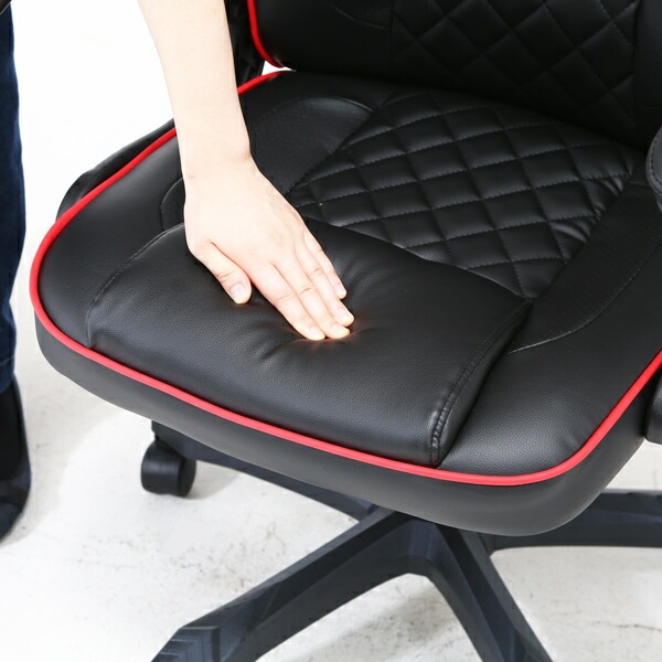 不二貿易　ゲーミングチェア　シグナル　レッド　15506