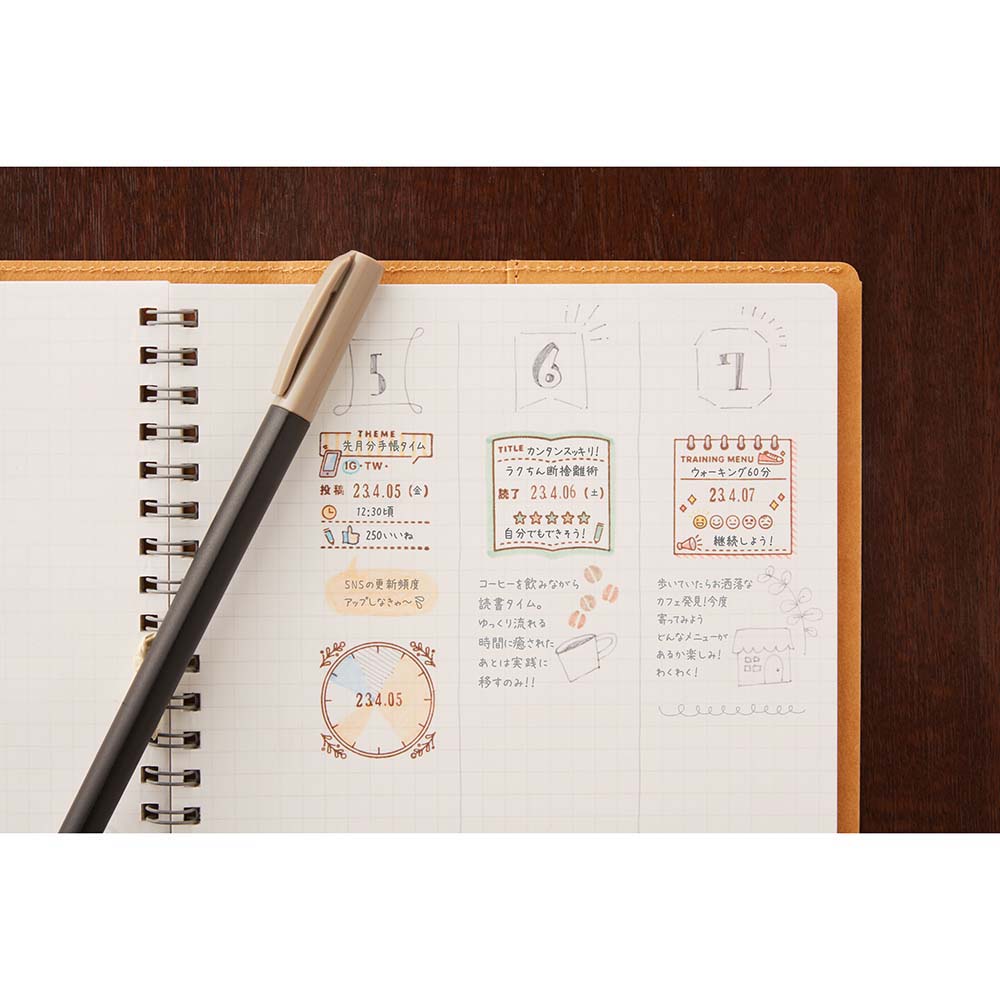 シヤチハタ Shachihata 手帳記録用スタンプ デイリーログスタンプ 読書