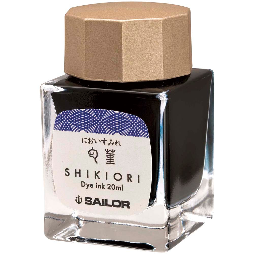 セーラー万年筆 SHIKIORI －四季織－ 十六夜の夢 万年筆用ボトルインク 匂菫  13-1008-203