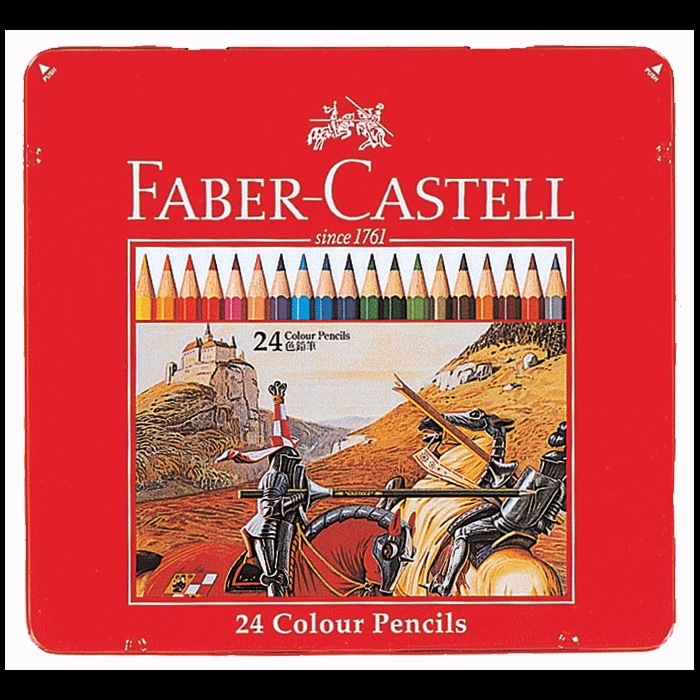 ファーバーカステル（FABER-CASTELL） 色鉛筆 24色セット TFC-CP/24C