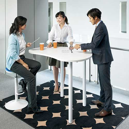 アールエフヤマカワ ビーンズハイテーブル RFHMT-BN1280WJ 869317 | 全