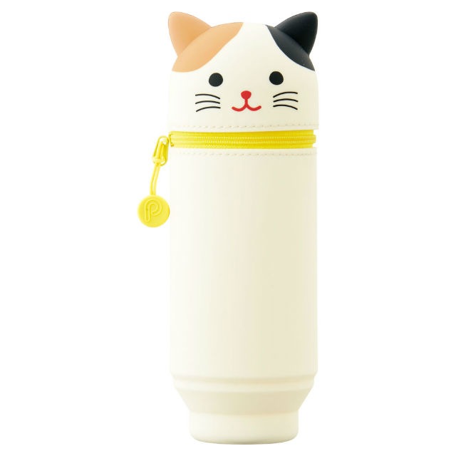 LIHIT LAB.＜リヒトラブ＞ プニラボ スタンドペンケース BIG ミケネコ