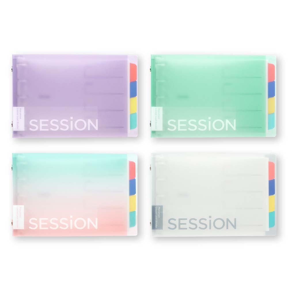 マルマン maruman ミニサイズ バインダー セッション ミントグリーン FM310-53