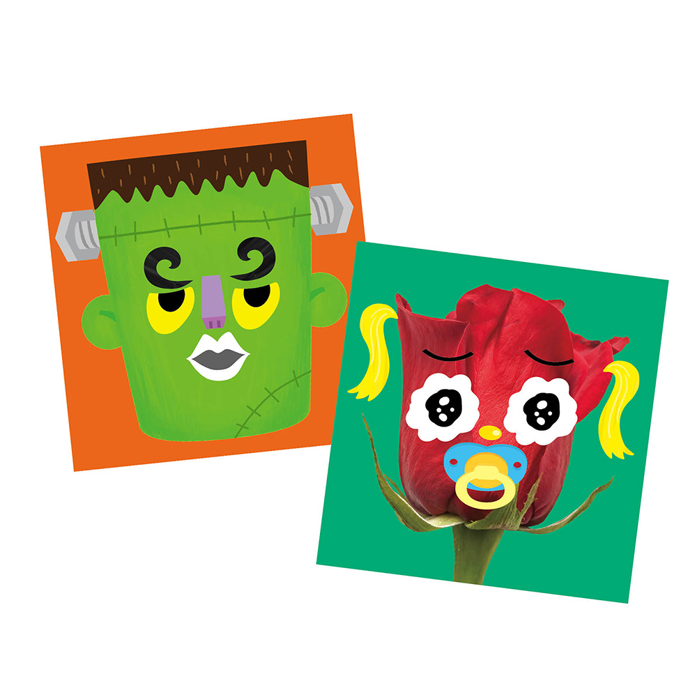 アーテック かおシールブック 3冊セット #21165 福笑い シール遊び