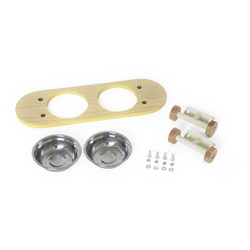 関家具 エサ皿 スケートプレート ナチュラル 326837