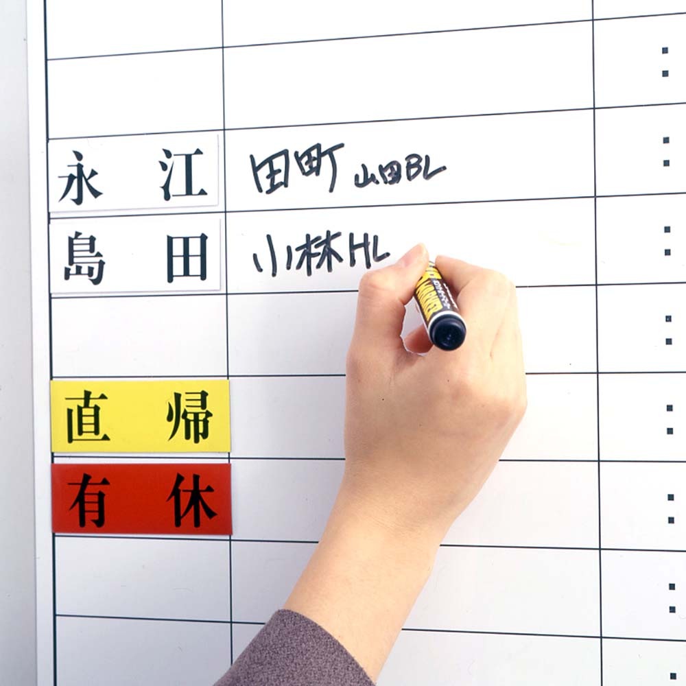 マグエックス マグネットスケジュールボードシートバリュー 行動(大