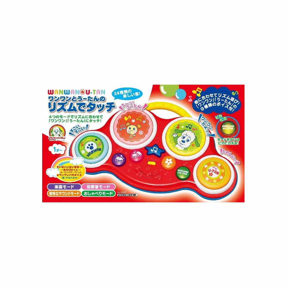 トイローヤル（ToyRoyal) ワンワンとうーたんのリズムタッチ NO5239