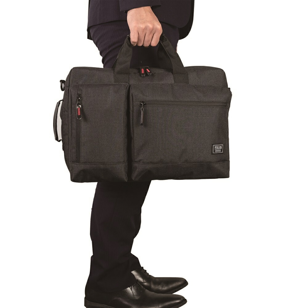 ナカバヤシ 3wayキャリングバッグ 276ブラック CB-276BK | すべて