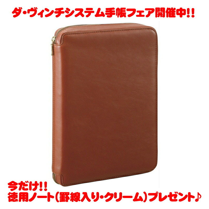 レイメイ藤井 ダ・ヴィンチシステム手帳 A5サイズ ブラウン レイメイ藤井 ダ・ヴィンチシステム手帳 A5サイズ ブラウン