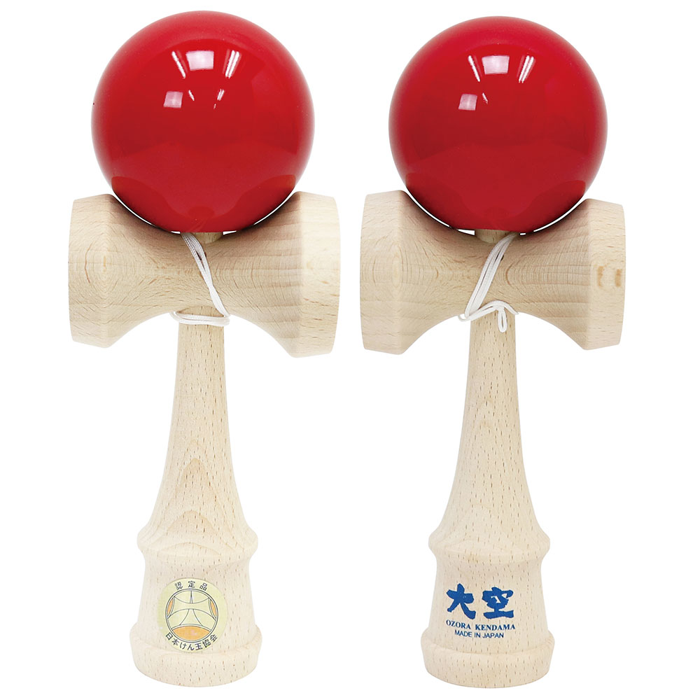 競技用けん玉 大空 赤 池田工業社 山形工芸 | 雑貨・学用品,知育玩具