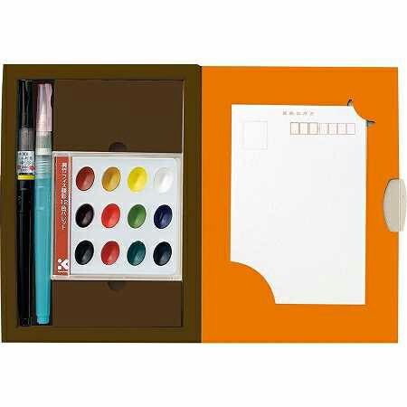 呉竹＜クレタケ＞ 筆ぺん絵てがみセット KG207-8 | 全商品,趣味用品