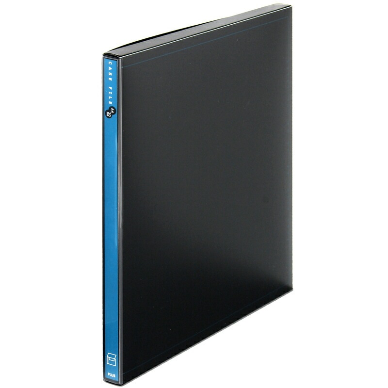 プラス(PLUS)ケースファイル A4 背幅20mm ブルー FL-131CE 84-086