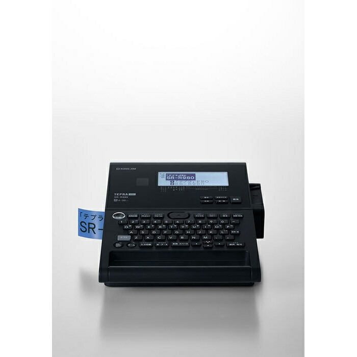 キングジムKINGJIMラベルライターテプラPROブラックSR-R980