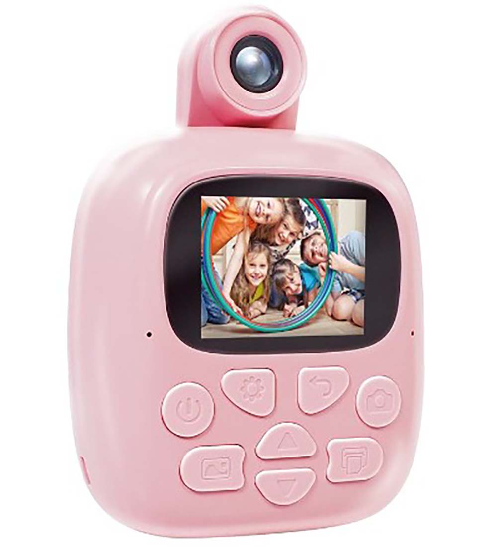 プリンター付きキッズカメラ プリンター付き キッズデジタルカメラM18 bブルー32GBカード付き 感熱