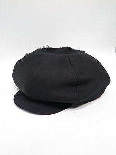 Ground Y・グラウンドワイ・Big Casquette/BLACK.