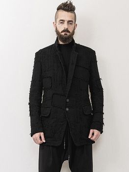 �㴰���nude:masahiko maruyama ���̡���:�ޥ��ҥ��ޥ���/Patched Jacket/Black