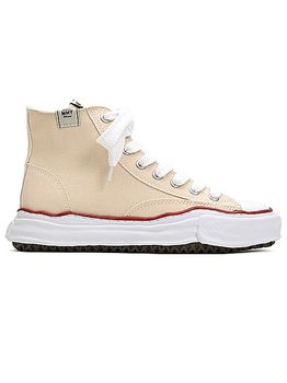 Maison MIHARA YASUHIRO/PETERSON High-top Original sole canvas hicut sneaker/NATURAL.