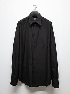 Yohji Yamamoto���襦����ޥ��/SUIT BROAD U-CDH BASIC SHIRT/BLACK.