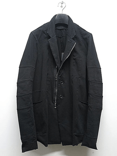 SALE50%OFF/The Viridi-anne���� ������ǥ�����/STRETCH JERSEY JACKET/BLACK.