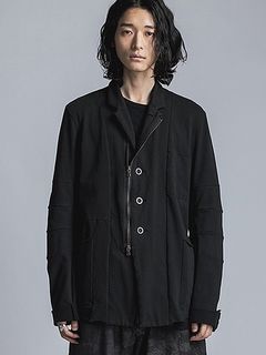 SALE50%OFF/The Viridi-anne ǥ/STRETCH JERSEY JACKET/BLACK.
