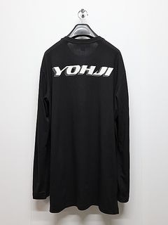 Y-3磻꡼/DROP 1 U GRAPHIC LS TEE/BLACK.