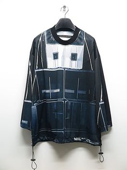 SALE50%OFF/NIL/S���˥륺/PRINTED POLYESTER RIVER MESH CUT & SEWN/PRINT.