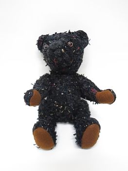 SALE50%OFF/Ground Y�����饦��ɥ磻/Multi tweed Teddy bear midium/BLACK.