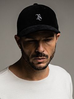RESOUND CLOTHINGꥵɥ/VELOUR RC LOW CAP/BLACK.