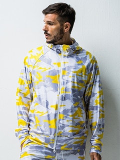 ORATA・オラータ/rush zip hoodie/YELLOWCAMO